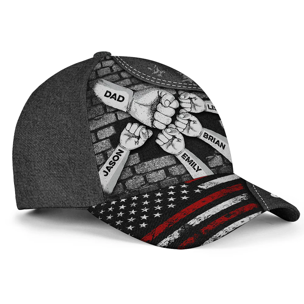 Officially Claimed By Kids - Personalized Custom Classic Cap - Image 5