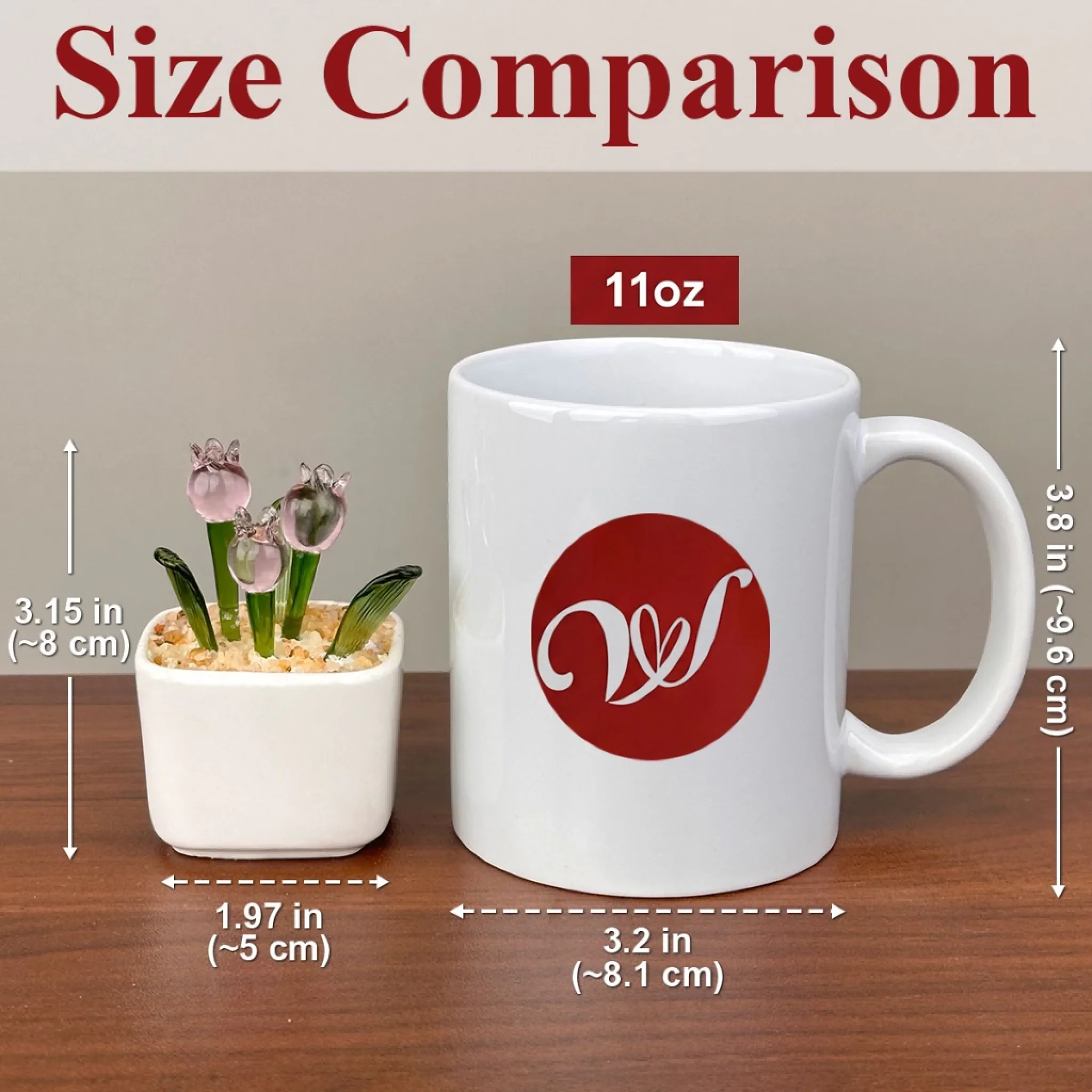 Old Friend - Personalized Custom Glass Everlasting Tulips - Image 3