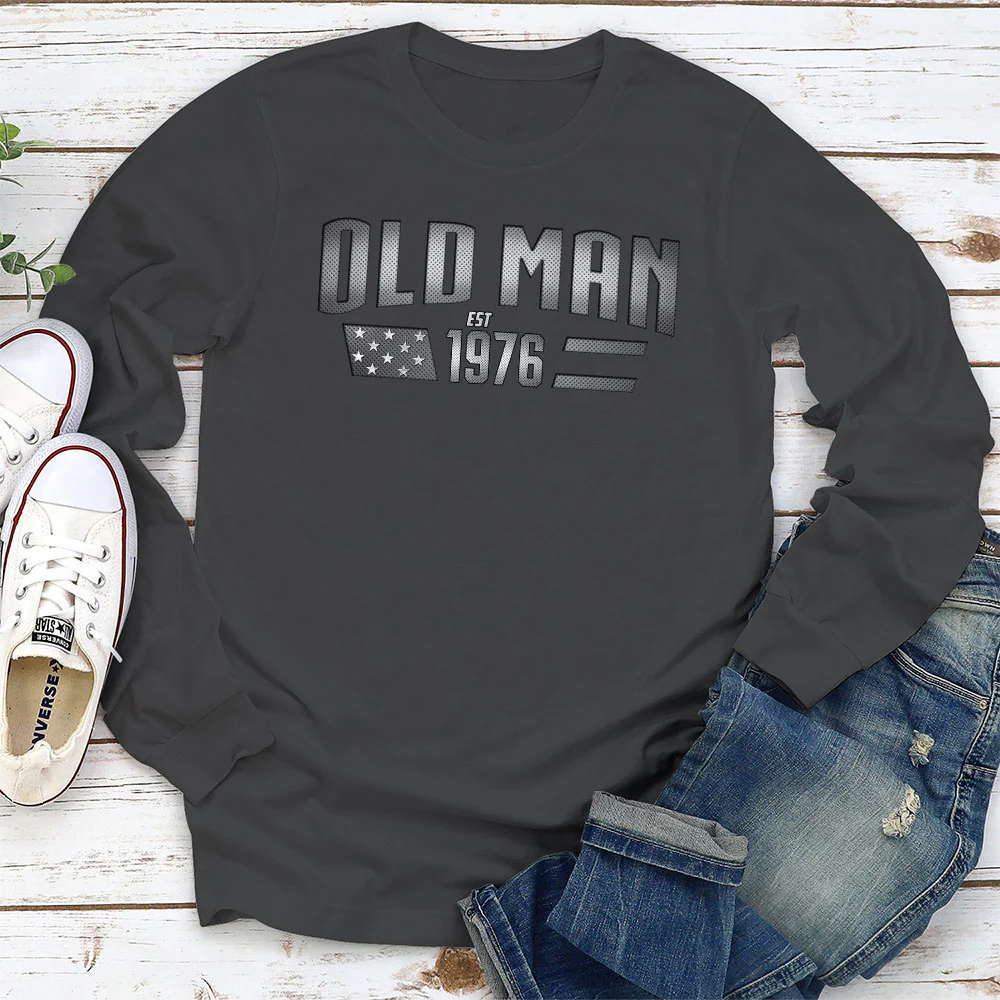 Old Man - Personalized Custom Shirt - Image 6