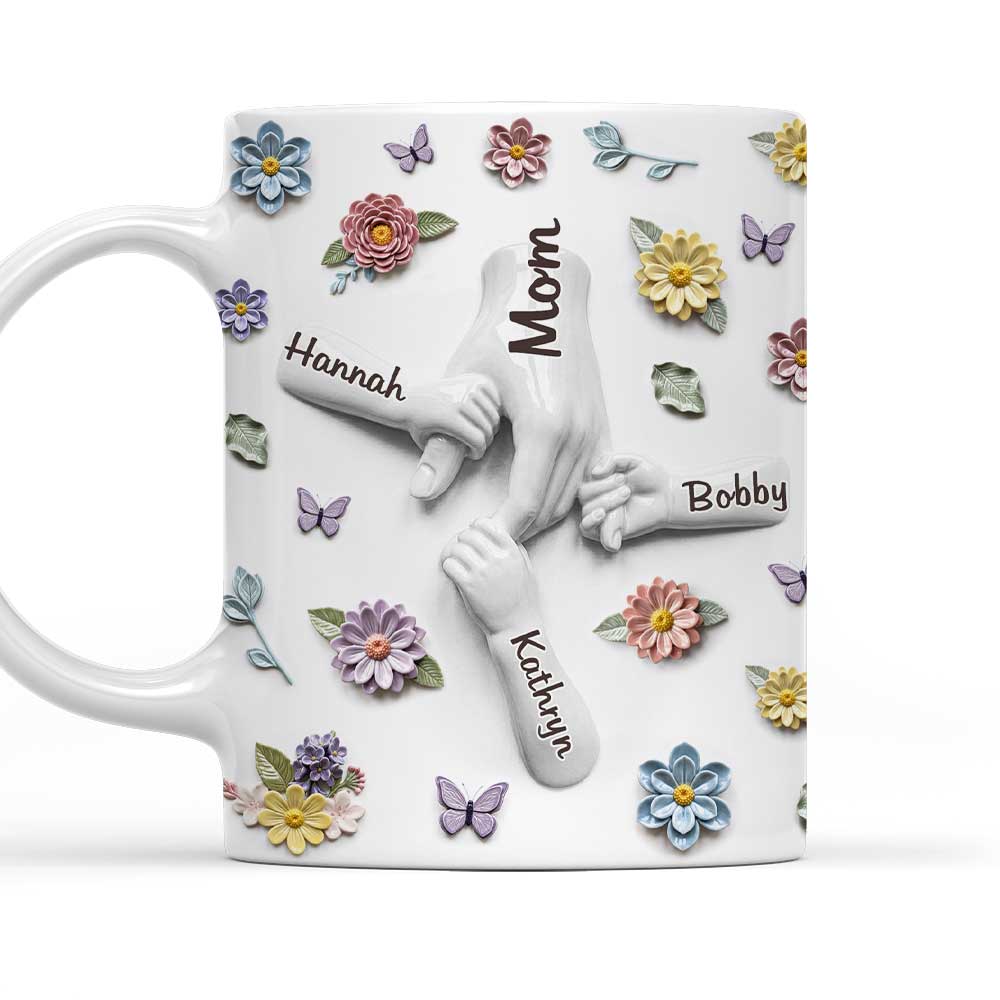 Our Beloved Mom - Personalized Custom 3D Effect Mug