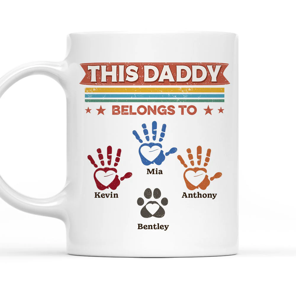 Our Daddy - Personalized Custom Coffee Mug