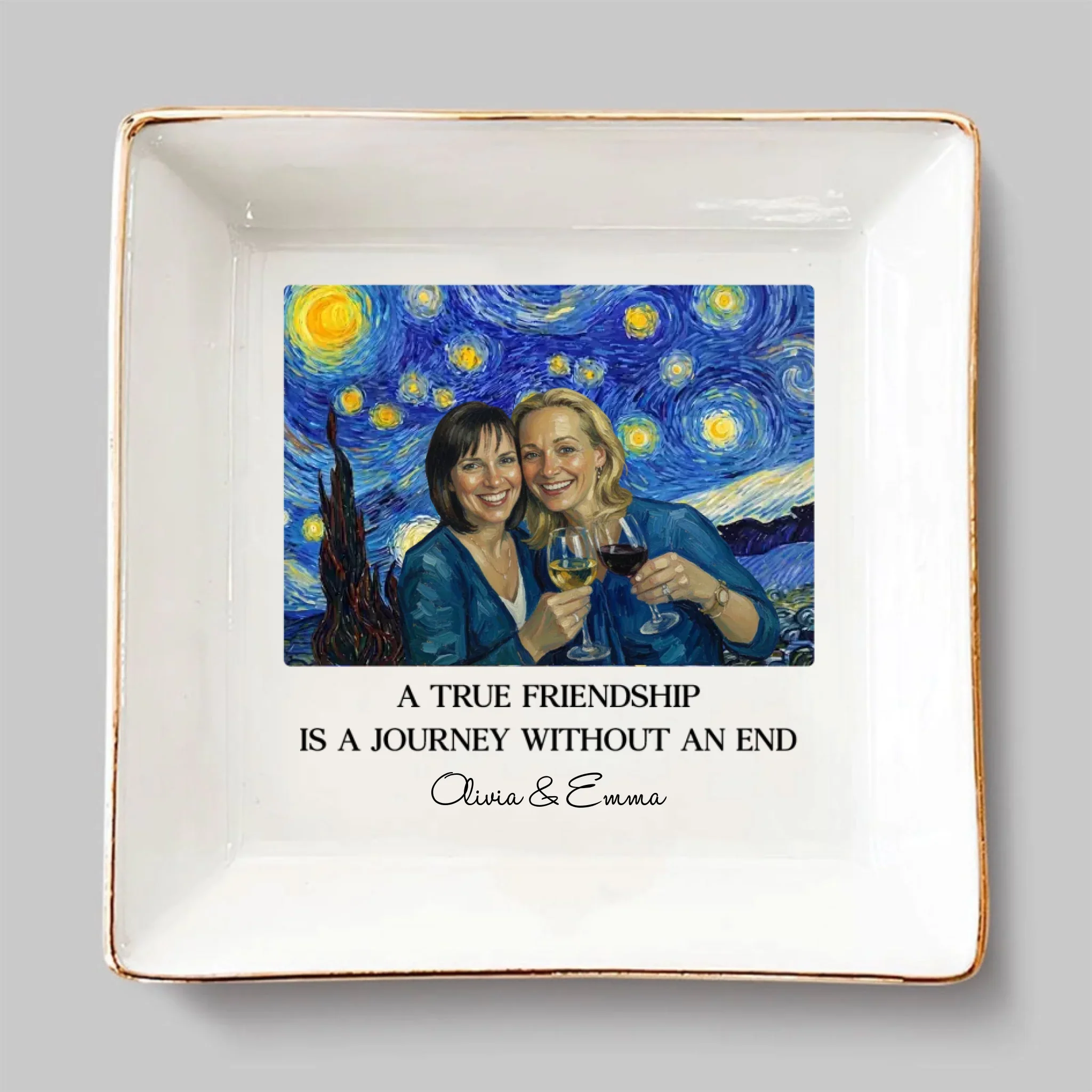 Our Journey - Personalized Custom Jewelry Dish - Image 6