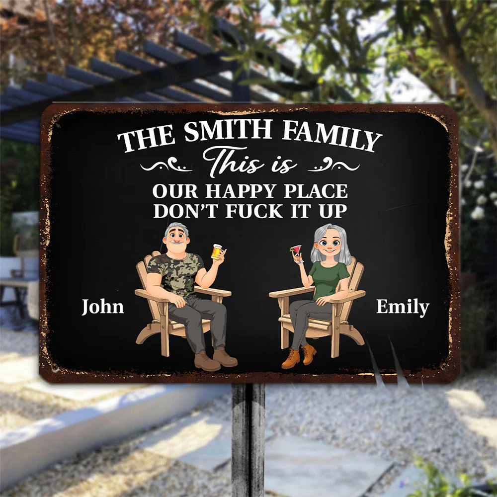 Our Place - Personalized Custom Metal Sign - Image 4
