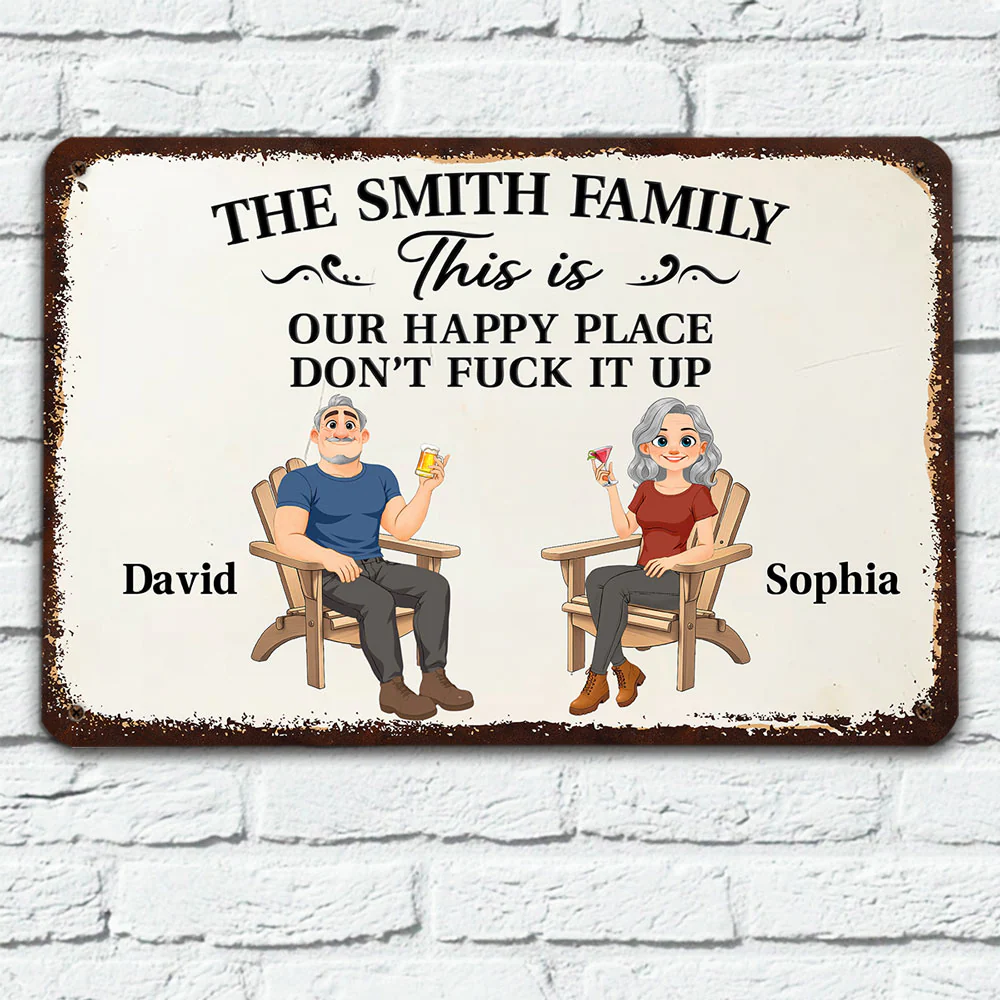 Our Place - Personalized Custom Metal Sign - Image 5