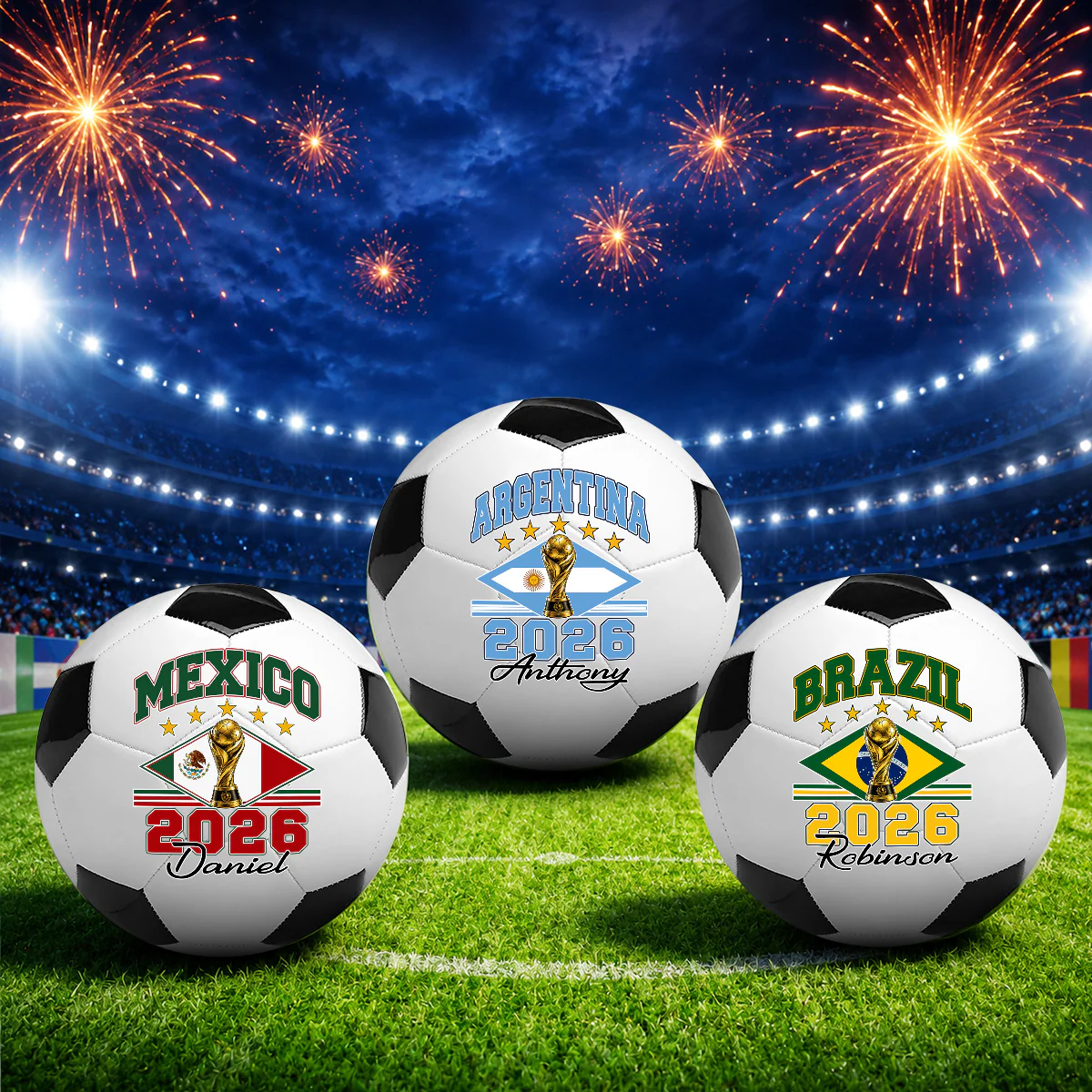 Our Trophy - Personalized Custom Soccer Ball