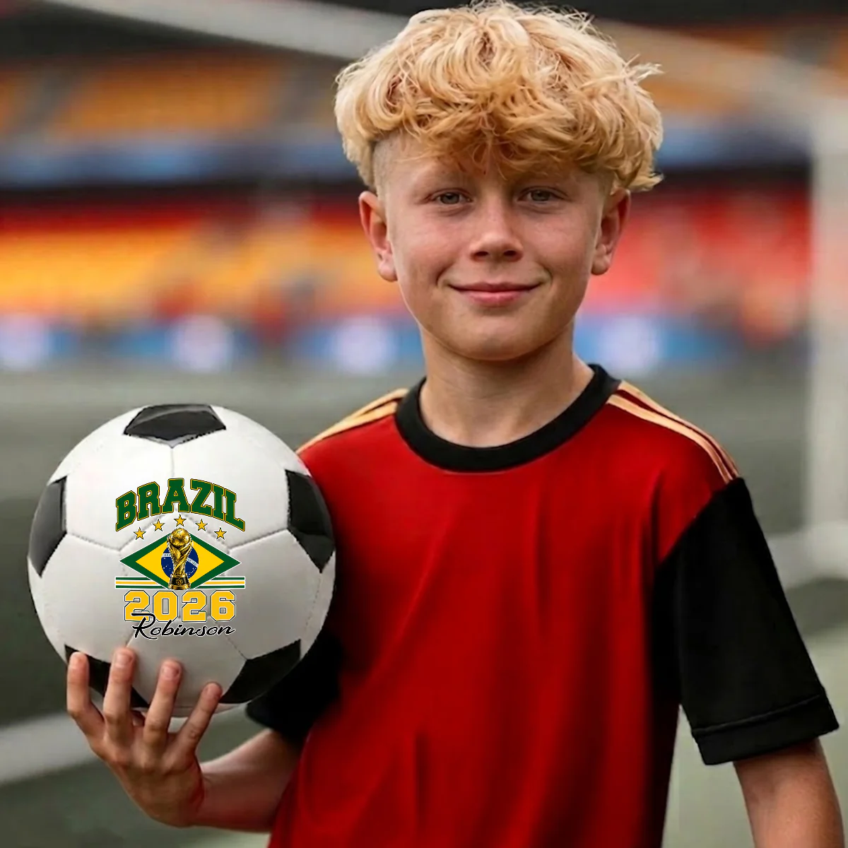 Our Trophy - Personalized Custom Soccer Ball - Image 4