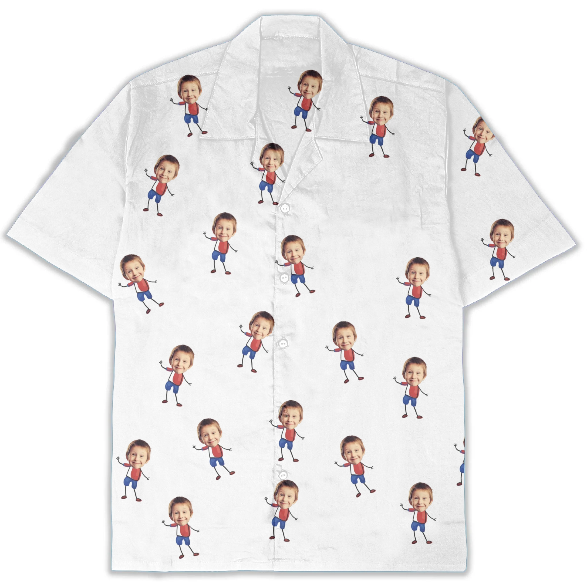 Papa American Photo - Personalized Custom Hawaiian Shirt - Image 6