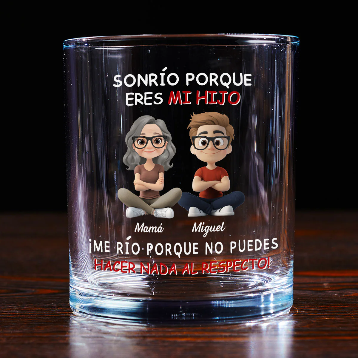 Para mi hijo – Vaso de whisky personalizado - Image 4