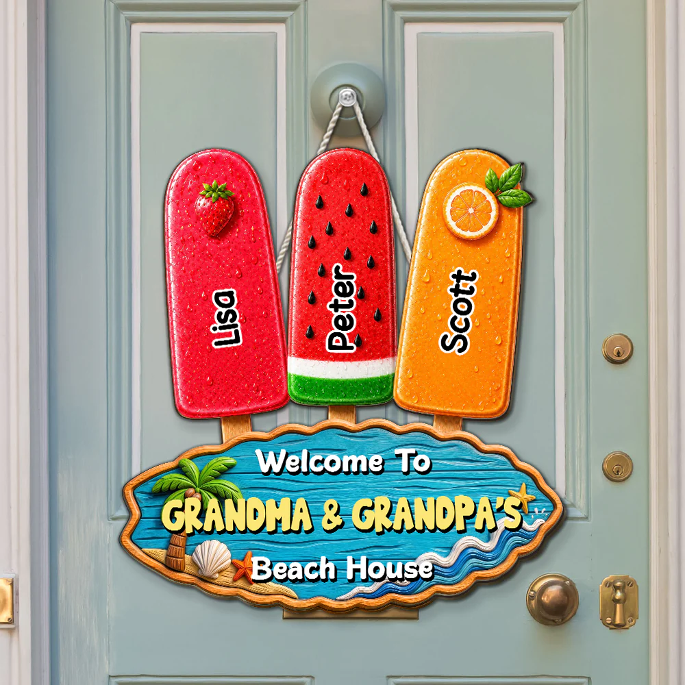 Paradise For Kids - Personalized Custom Wood Sign - Image 4