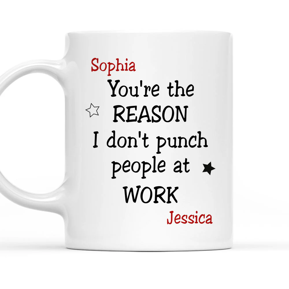 Partner In Office Crimes - Personalized Custom Coffee Mug