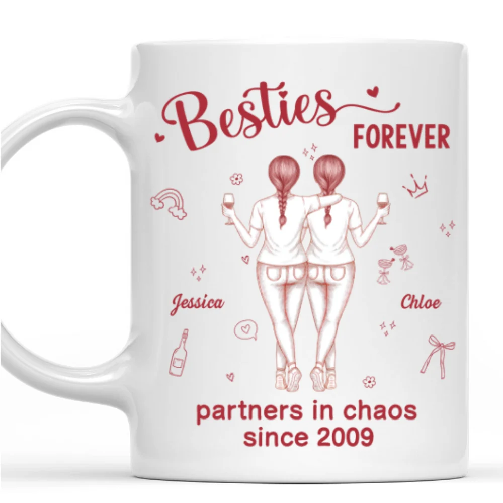 Partners In Chaos - Personalized Custom Coffee Mug - Image 7