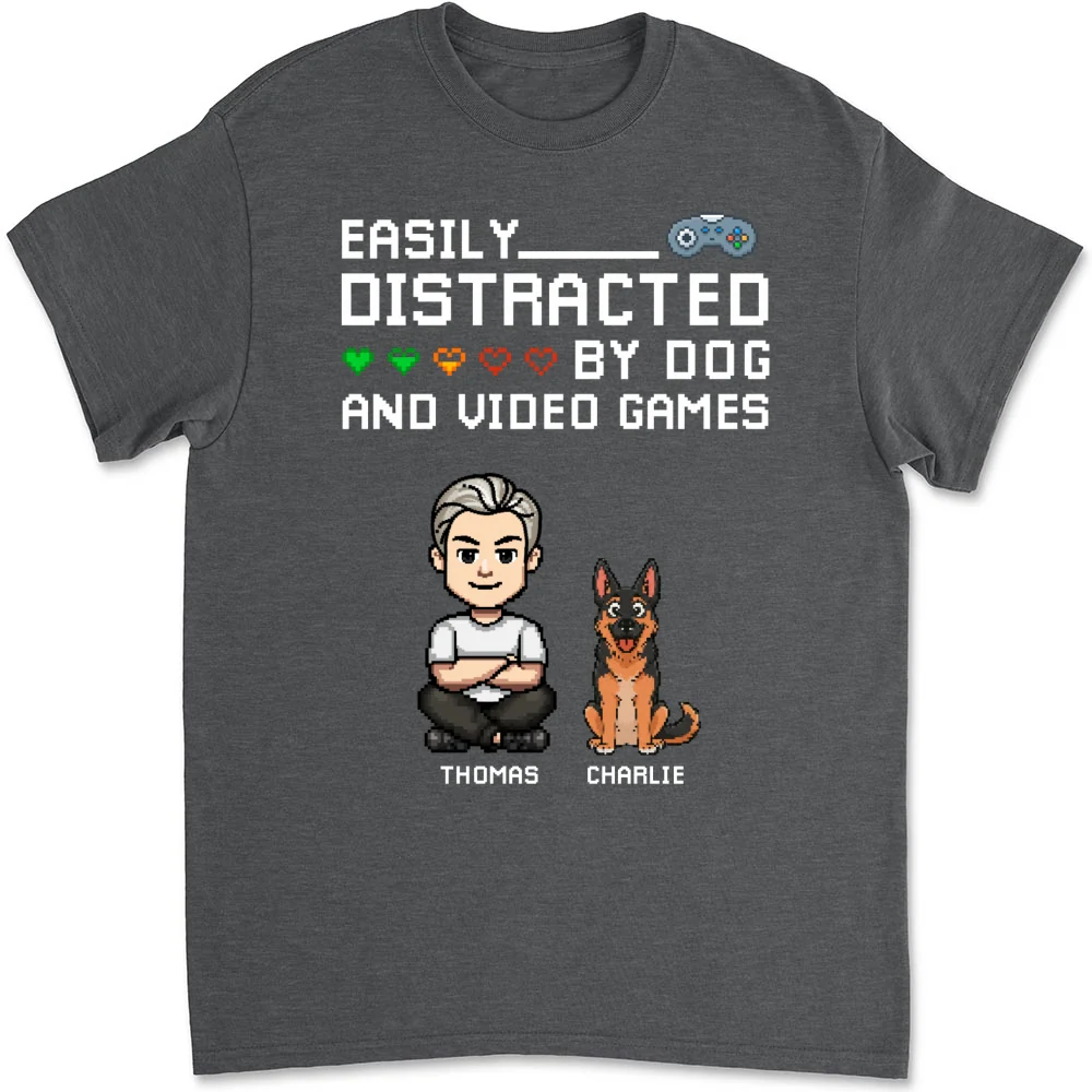 Pause Game Pet Dog - Personalized Custom Shirt - Image 7