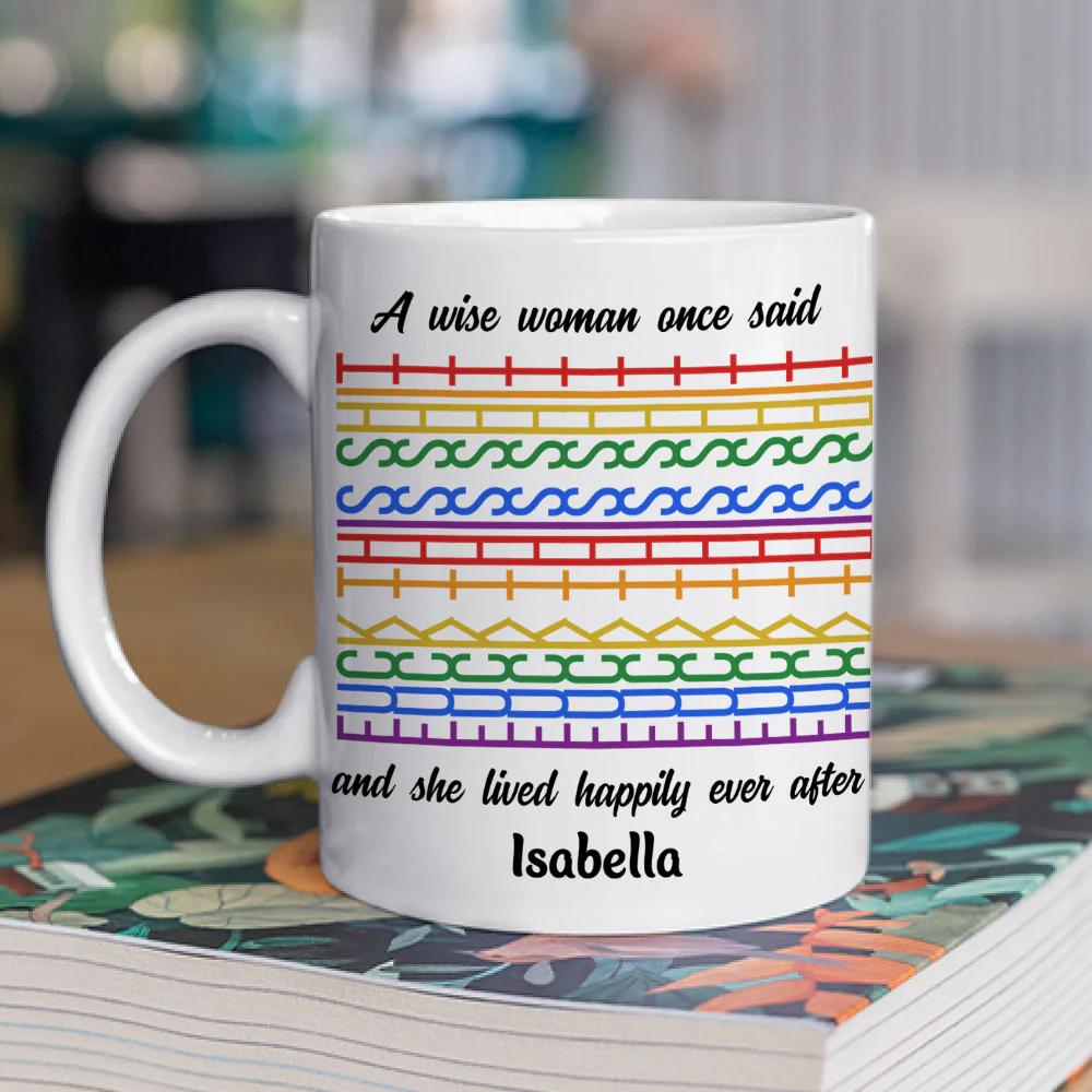 Peace Out Crap Stays Behind - Personalized Custom Coffee Mug - Image 6