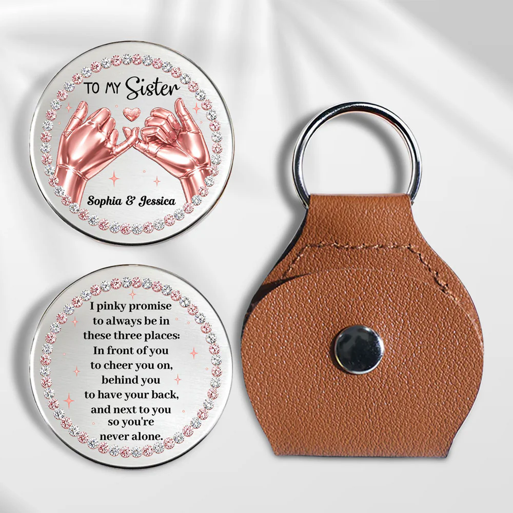 Pinky Promise - Personalized Custom 3D Effect Pocket Hug