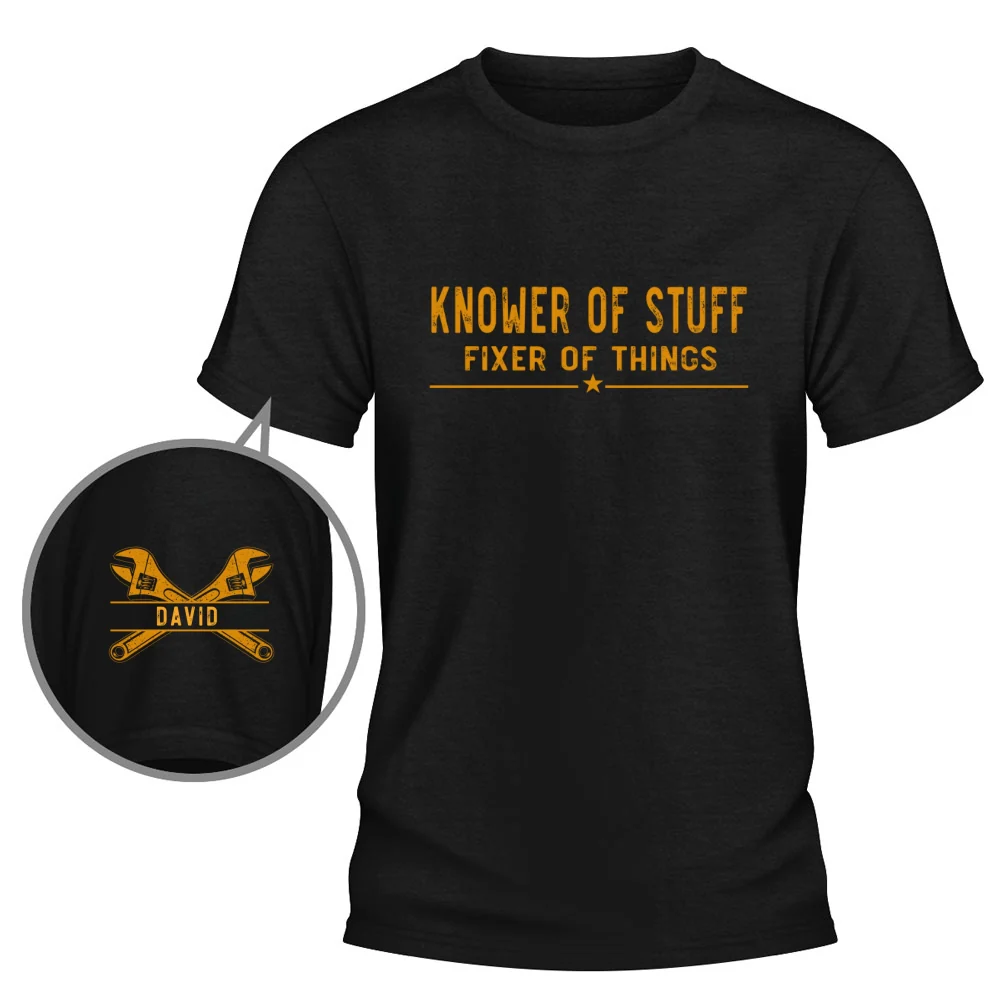 Professional Problem Solver - Personalized Custom Shirt With Design On Sleeve - Image 7