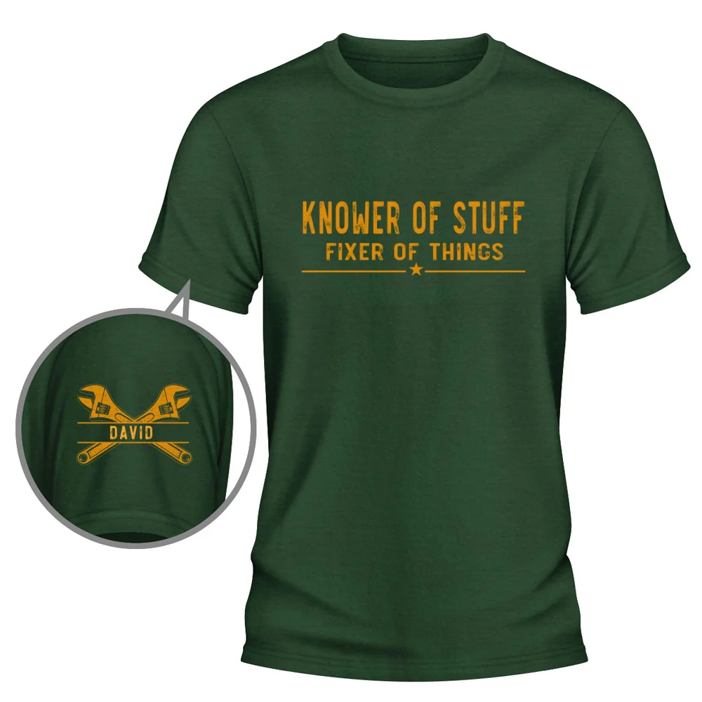 Professional Problem Solver - Personalized Custom Shirt With Design On Sleeve - Image 9