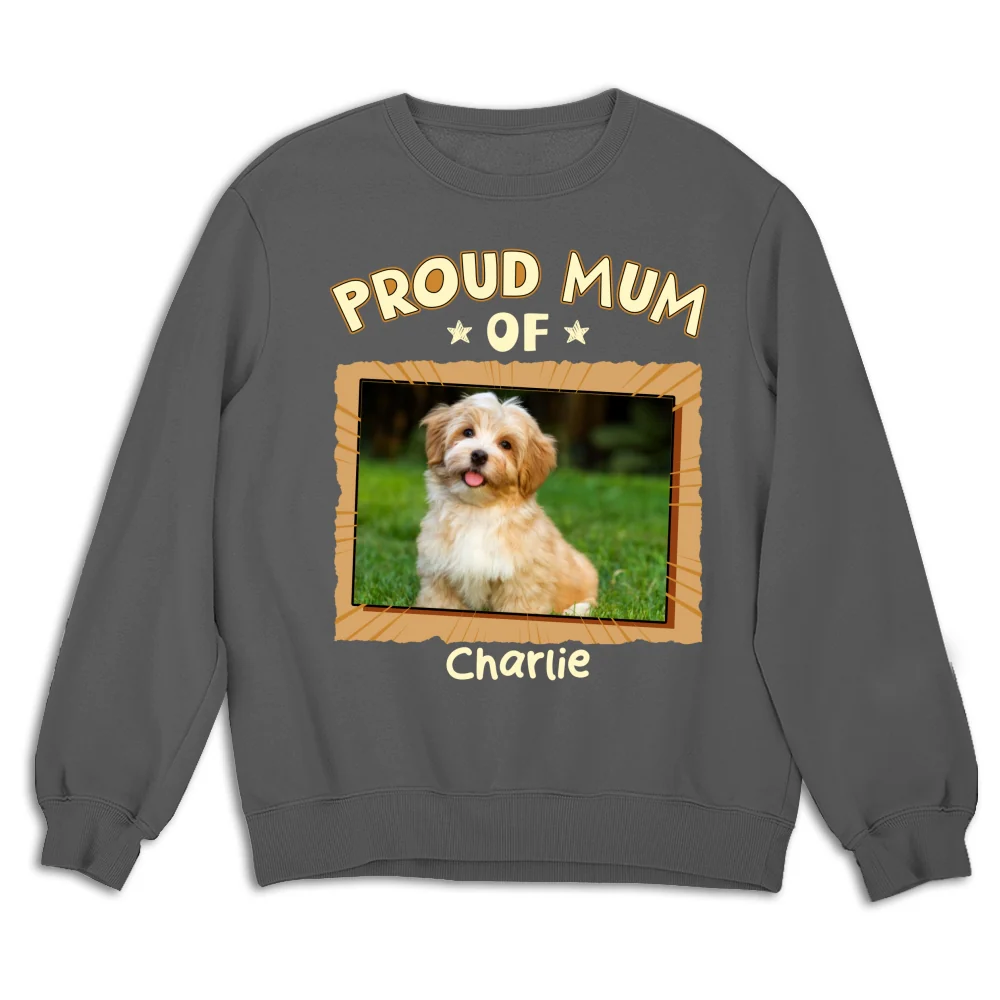 Proud Dad For Sure Photo - Personalized Custom Shirt - Image 10