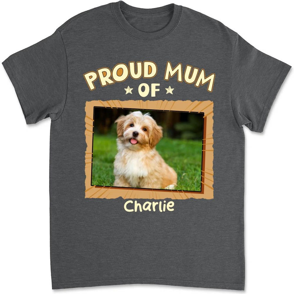 Proud Dad For Sure Photo - Personalized Custom Shirt - Image 5
