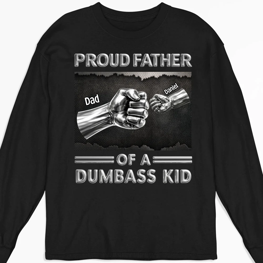 Proud Daddy - Personalized Custom Shirt - Image 10