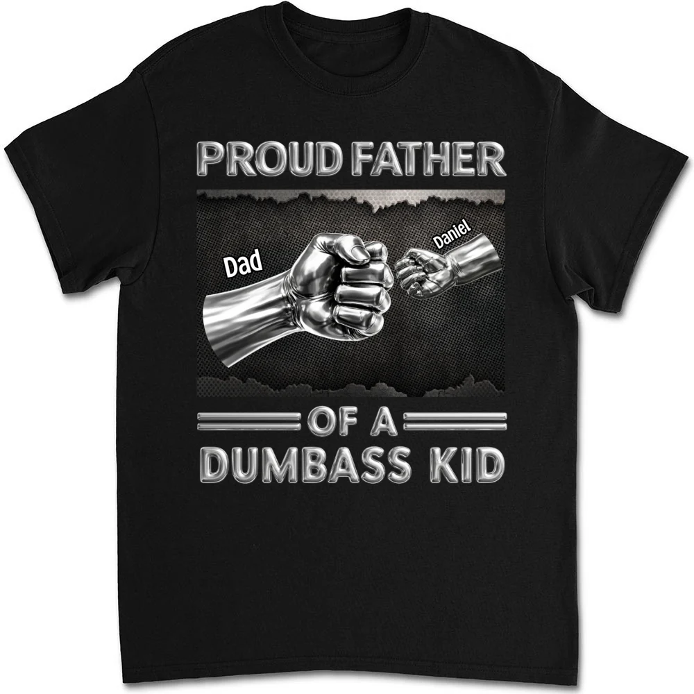 Proud Daddy - Personalized Custom Shirt - Image 6