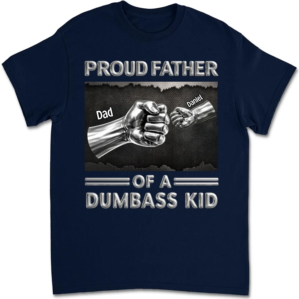 Proud Daddy - Personalized Custom Shirt - Image 9