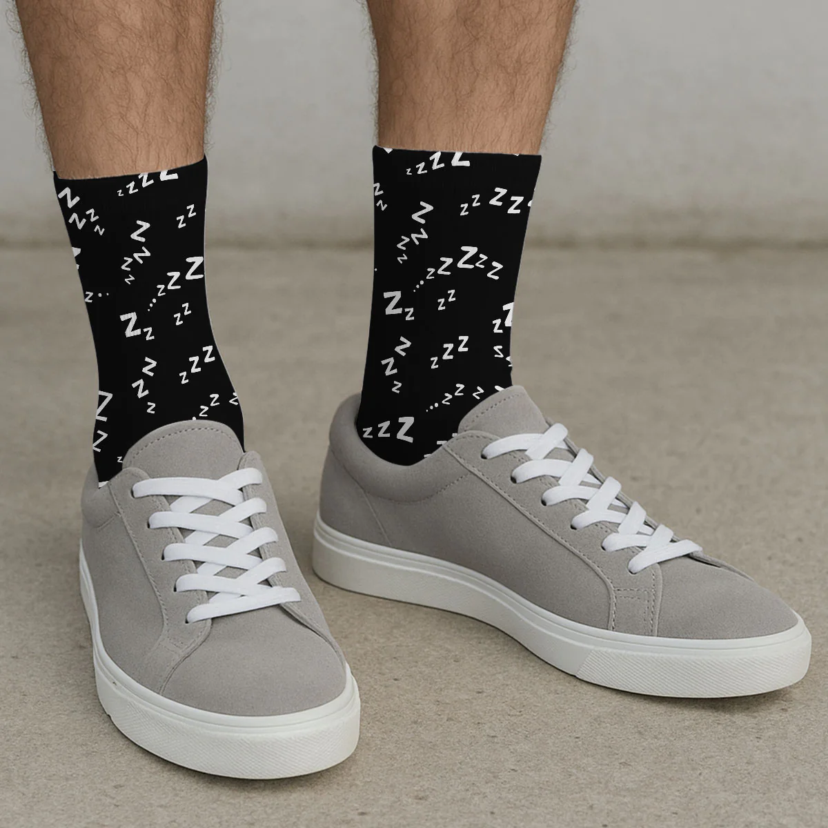 Proud Member Nap Time Club - Personalized Custom Crew Socks - Image 2