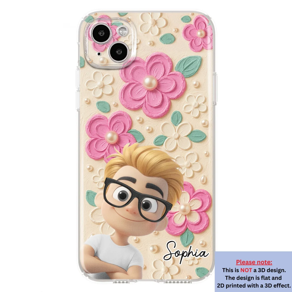 Proud Of Being Grandma - Personalized Custom 3D Effect Phone Case - Image 14