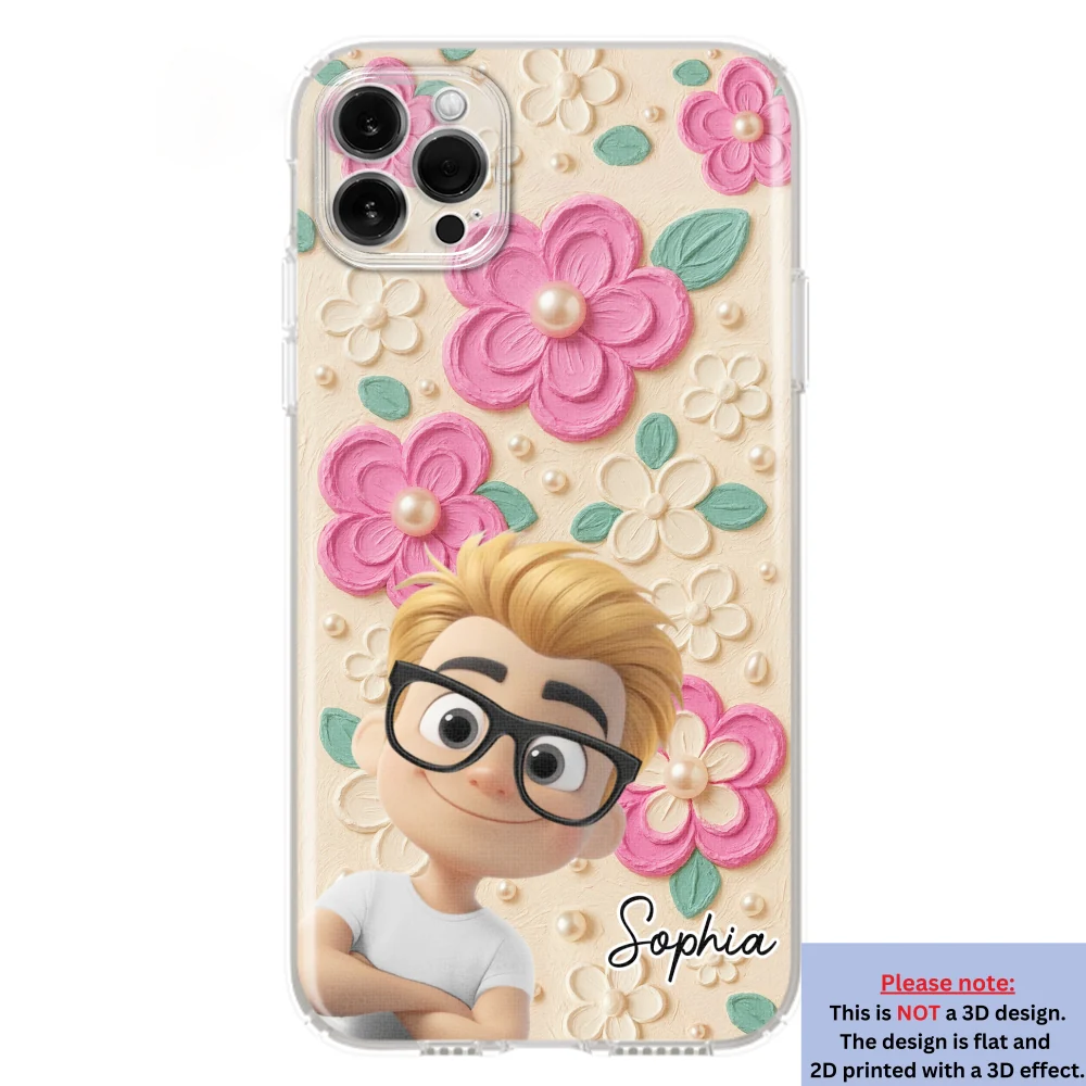 Proud Of Being Grandma - Personalized Custom 3D Effect Phone Case - Image 15
