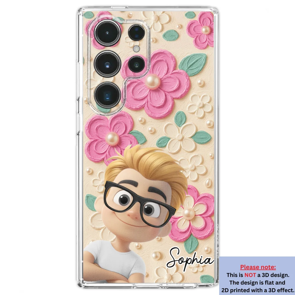 Proud Of Being Grandma - Personalized Custom 3D Effect Phone Case - Image 33