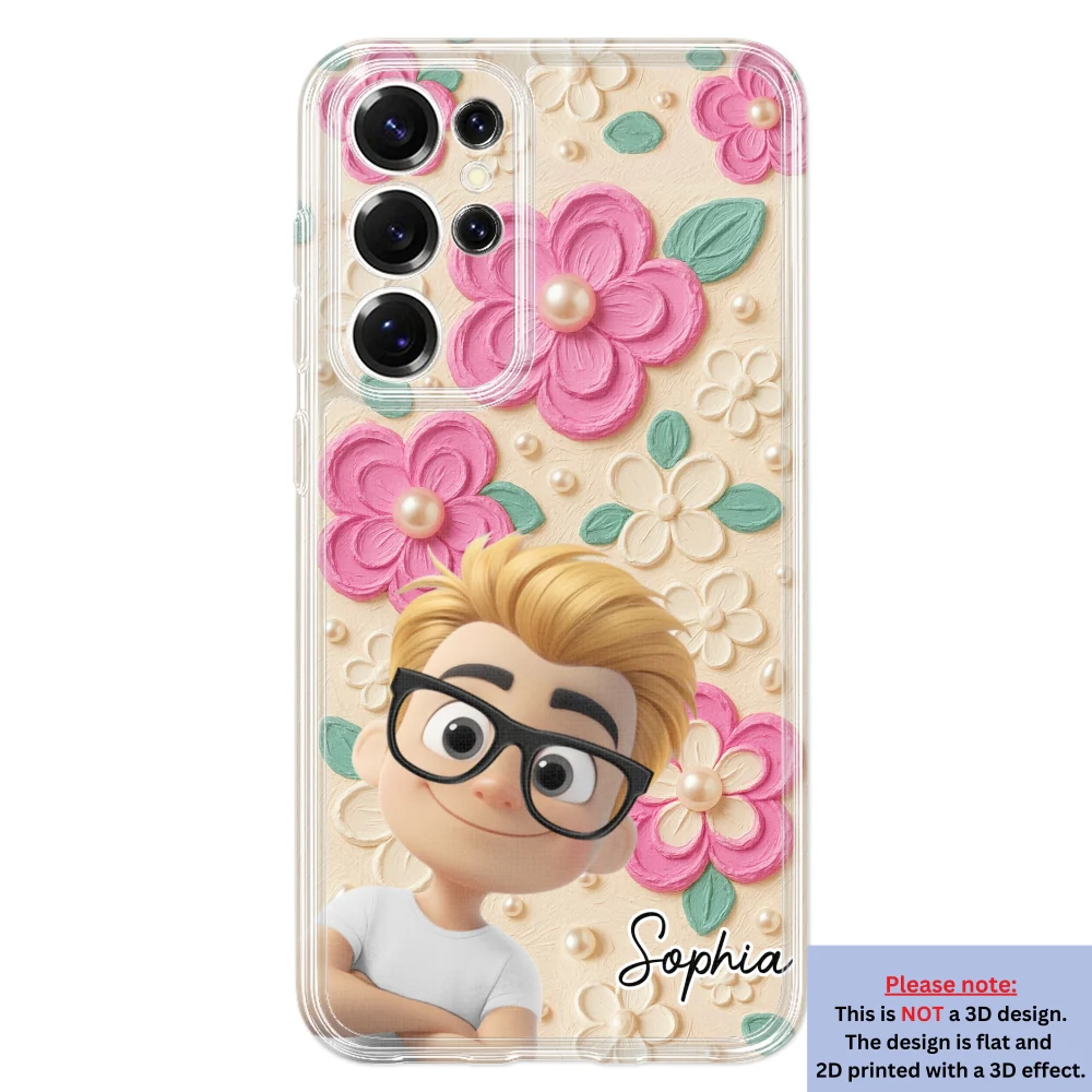 Proud Of Being Grandma - Personalized Custom 3D Effect Phone Case - Image 36