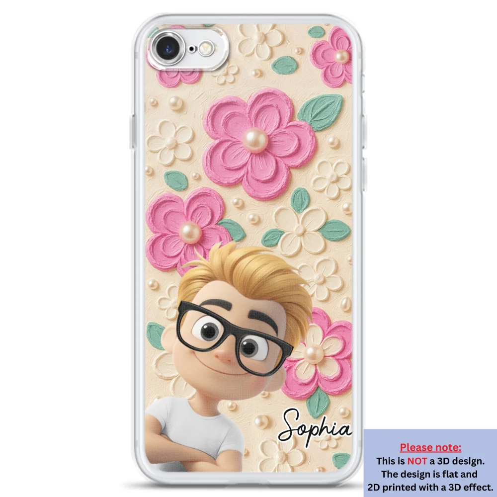 Proud Of Being Grandma - Personalized Custom 3D Effect Phone Case - Image 6