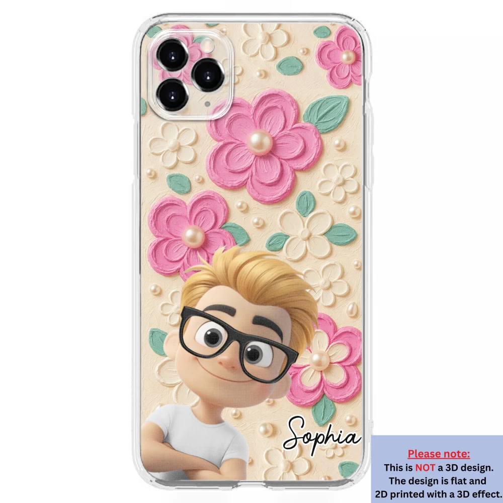 Proud Of Being Grandma - Personalized Custom 3D Effect Phone Case - Image 9