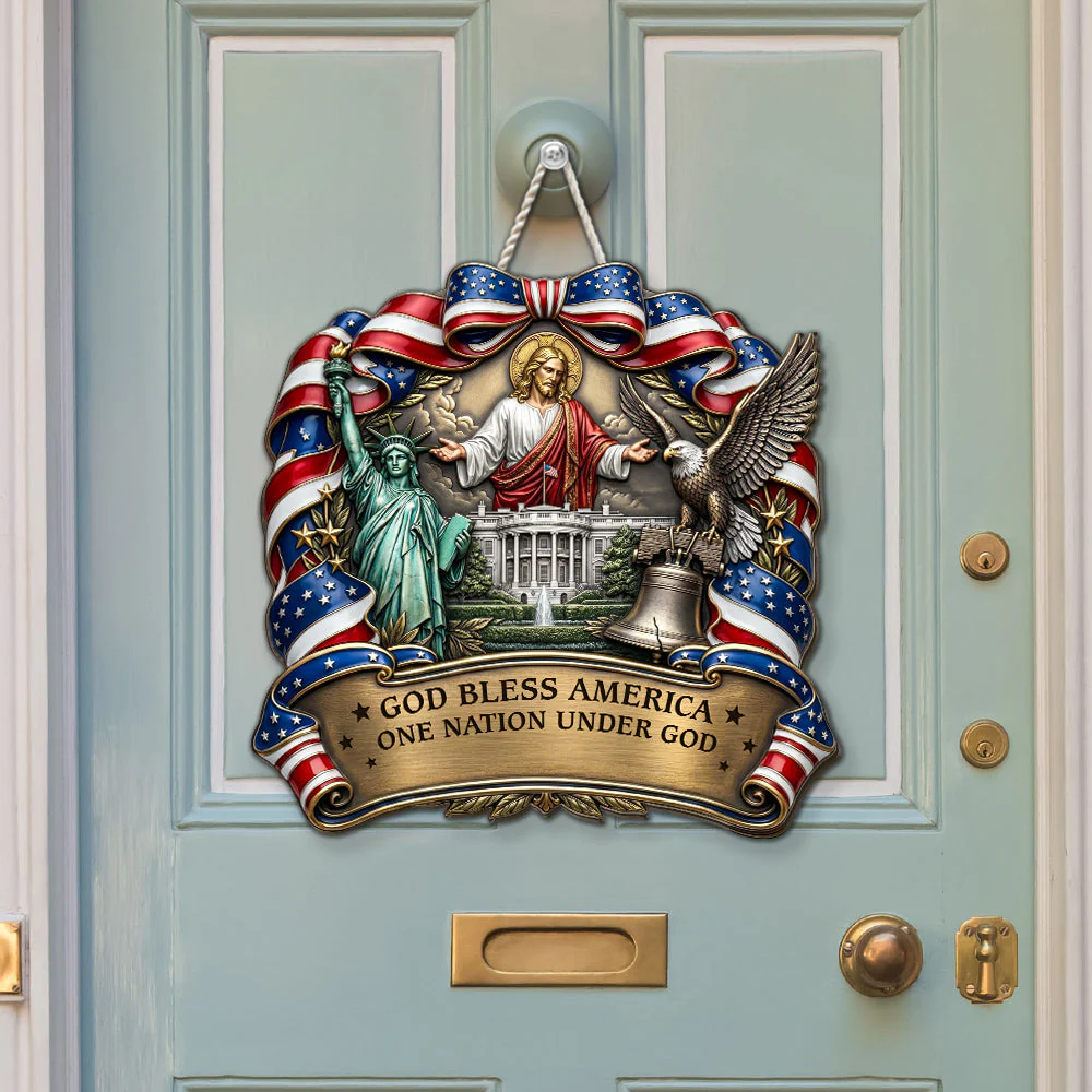 Proud To Serve Our Lord - Personalized Custom Wood Sign - Image 2
