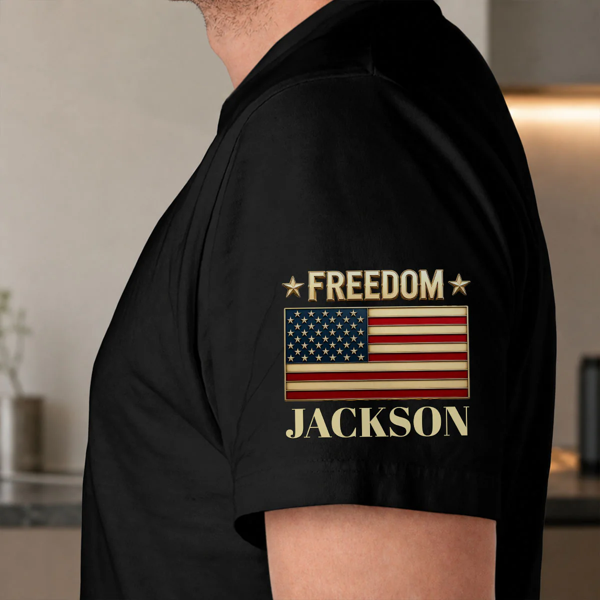 Pround Human Of Country - Personalized Custom Shirt - Image 2