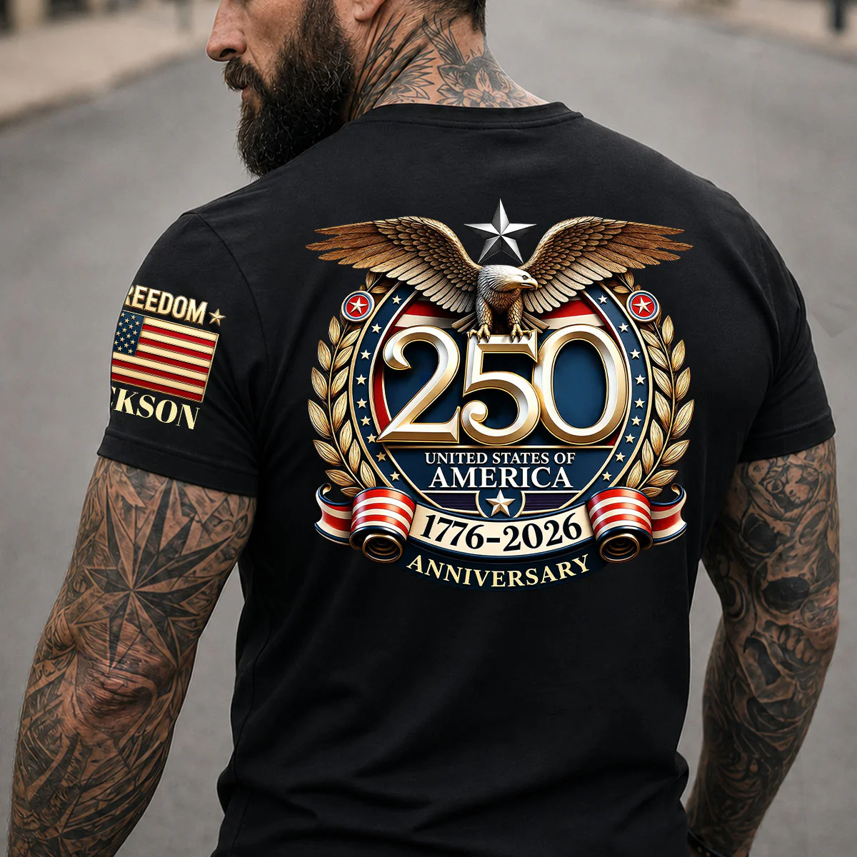 Pround Human Of Country - Personalized Custom Shirt - Image 4