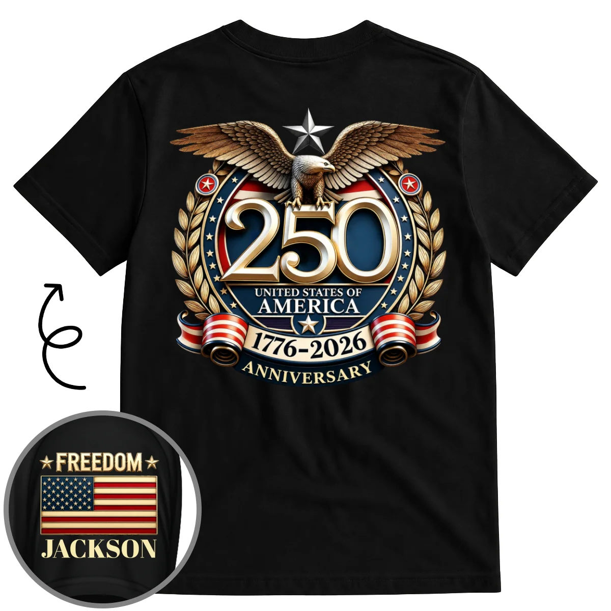 Pround Human Of Country - Personalized Custom Shirt - Image 6