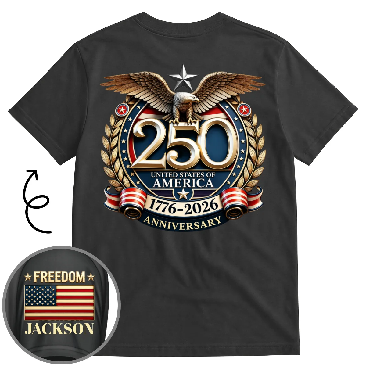 Pround Human Of Country - Personalized Custom Shirt - Image 7