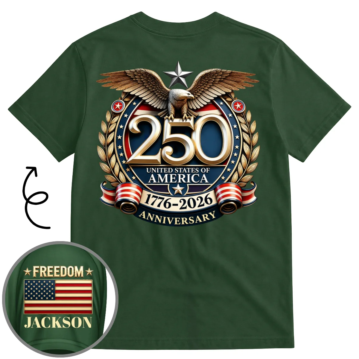 Pround Human Of Country - Personalized Custom Shirt - Image 9