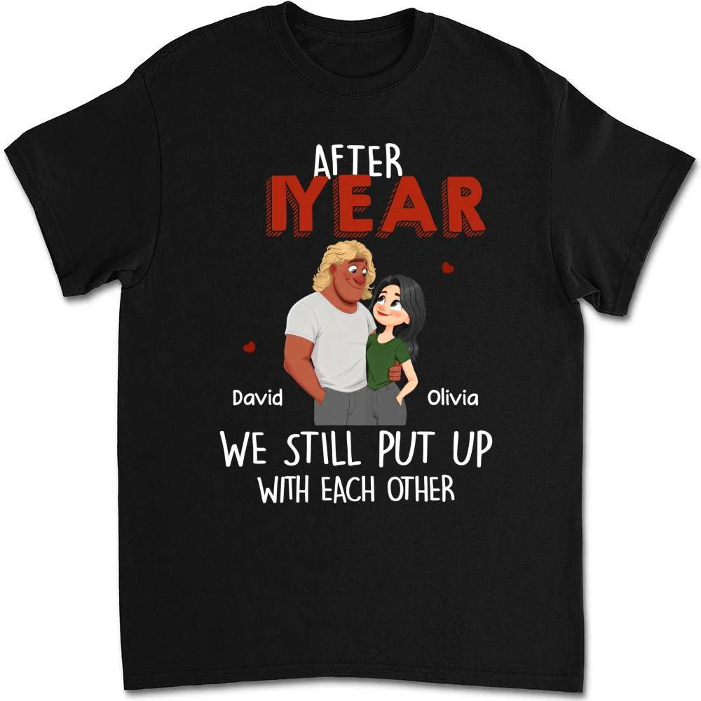Put Up With - Personalized Custom Shirt - Image 6