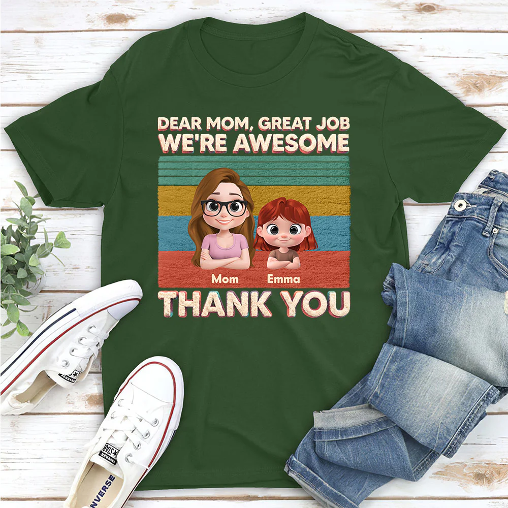 Raised With Love - Personalized Custom Shirt - Image 2