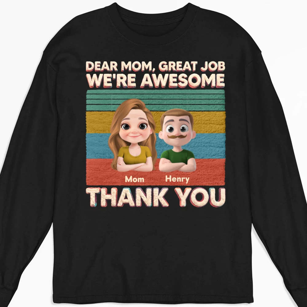 Raised With Love - Personalized Custom Shirt - Image 9