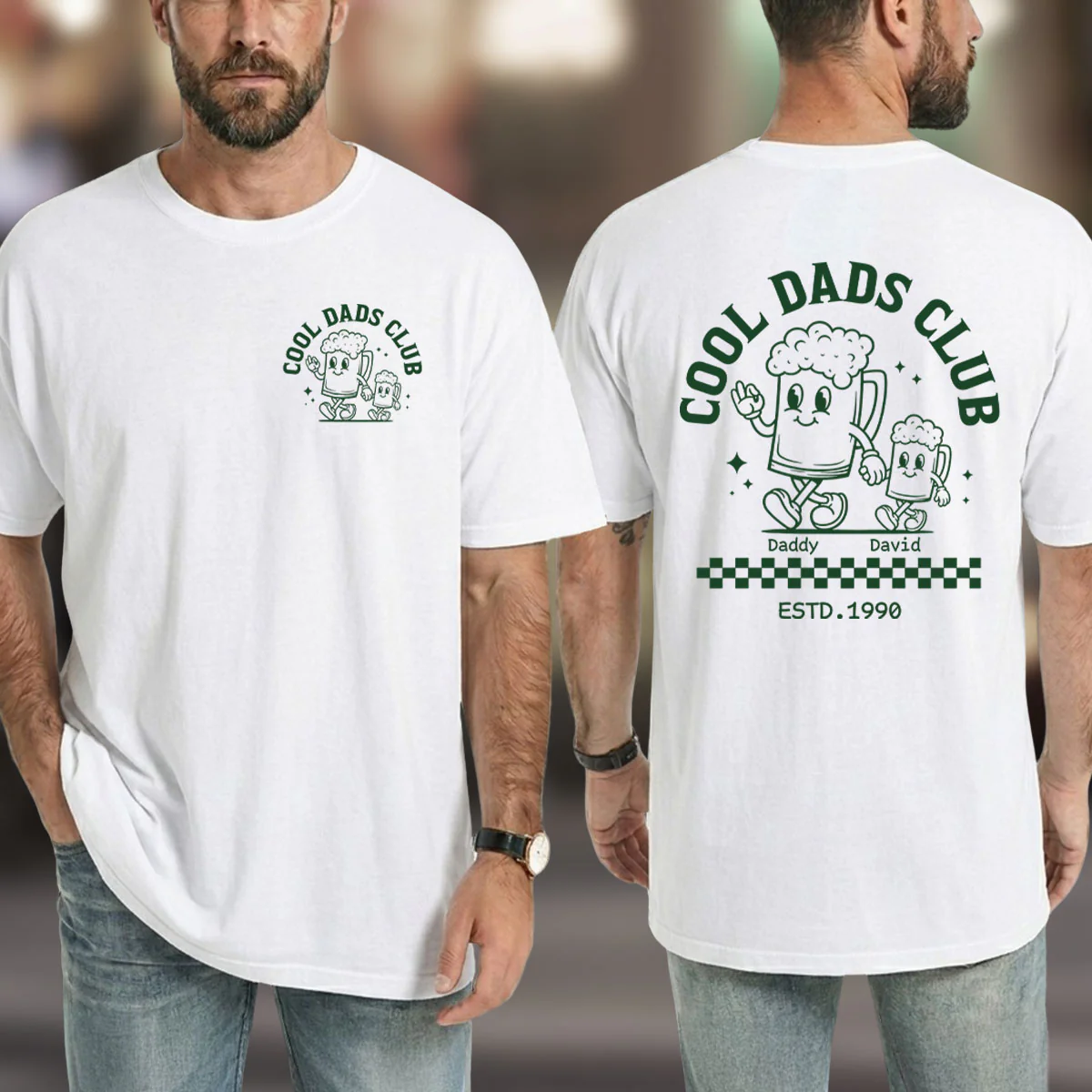 Raising Kids Staying Cool - Personalized Custom Shirt