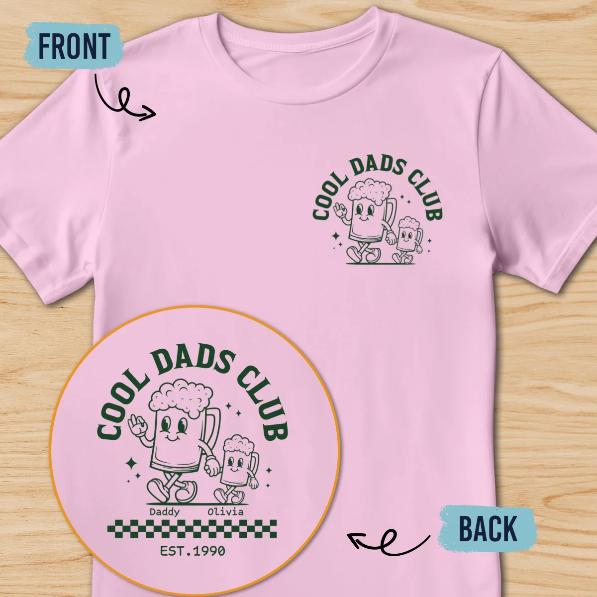 Raising Kids Staying Cool - Personalized Custom Shirt - Image 7