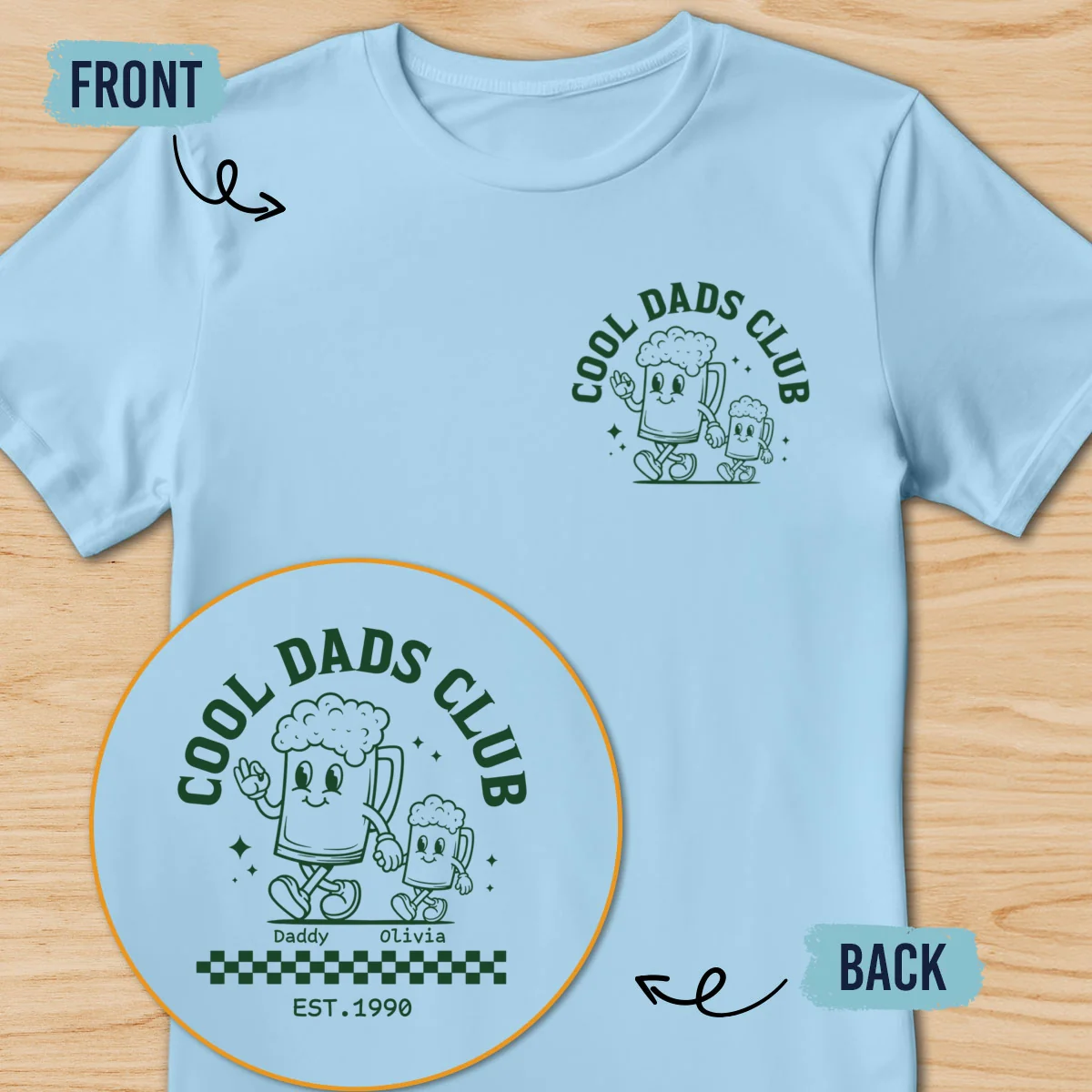 Raising Kids Staying Cool - Personalized Custom Shirt - Image 9