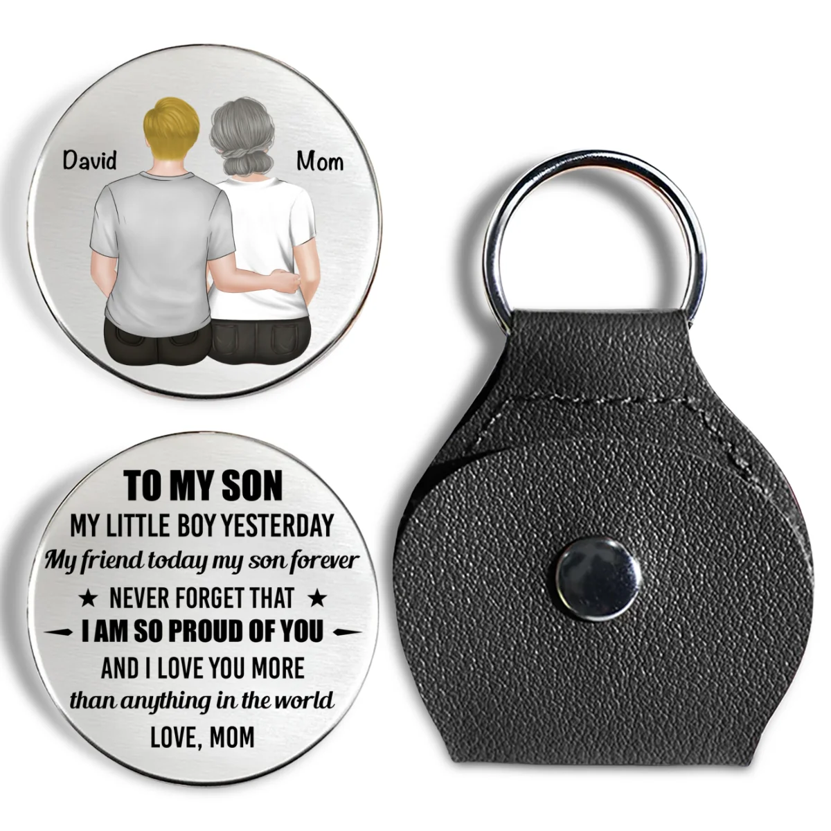 Remember I Always Love You - Personalized Custom Pocket Hug - Image 7