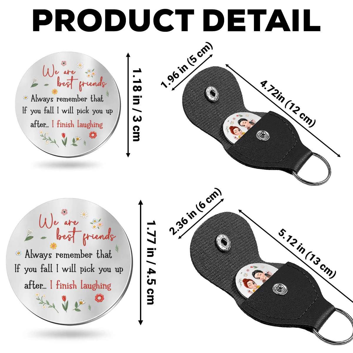 Remember That I Will - Personalized Custom 3D Inflated Effect Pocket Hug - Image 5