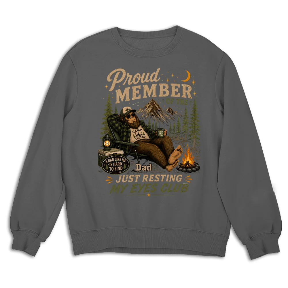 Resting Eyes Club - Personalized Custom Shirt - Image 14