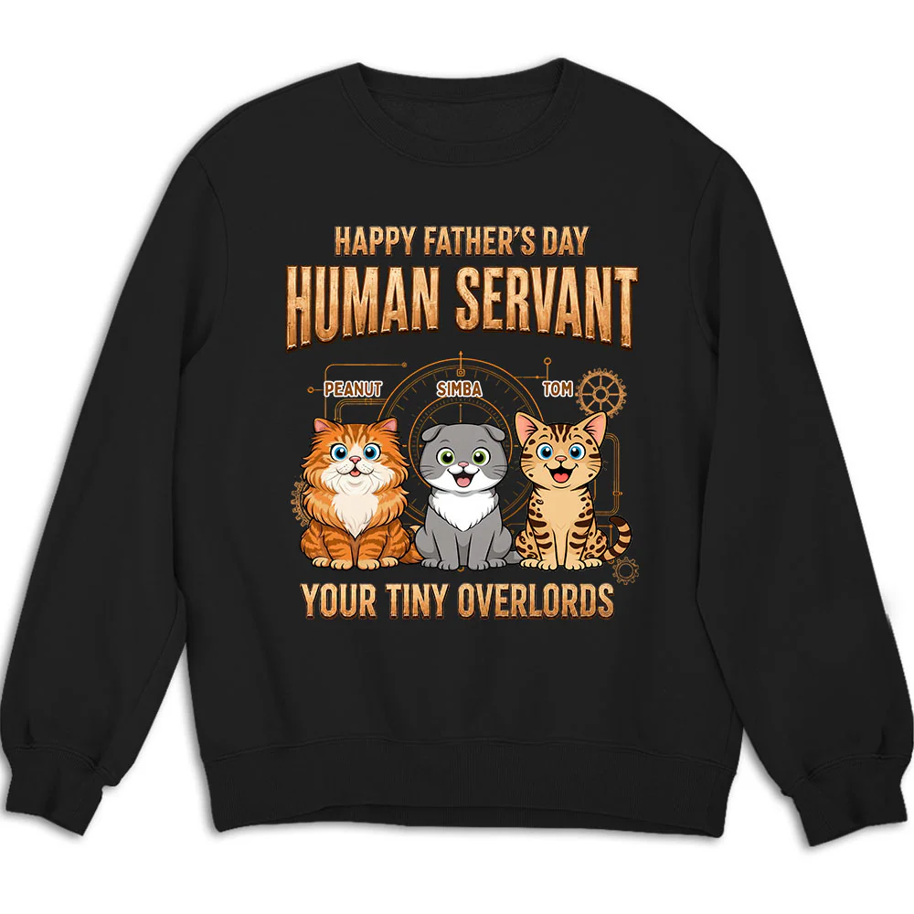 Retro Cartoon Cat - Personalized Custom Shirt - Image 5