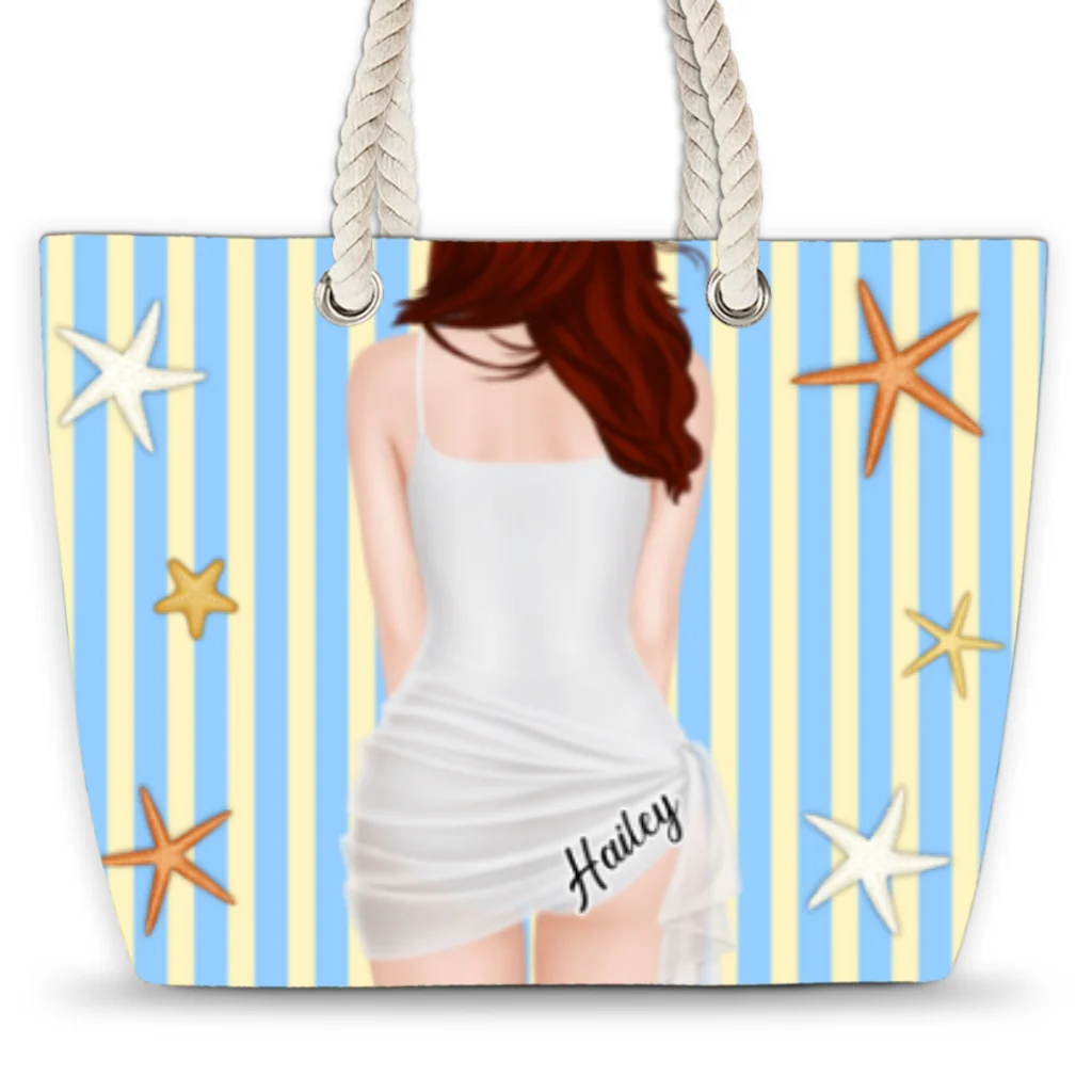 Sandy Cheeks - Personalized Custom Beach Bag - Image 7