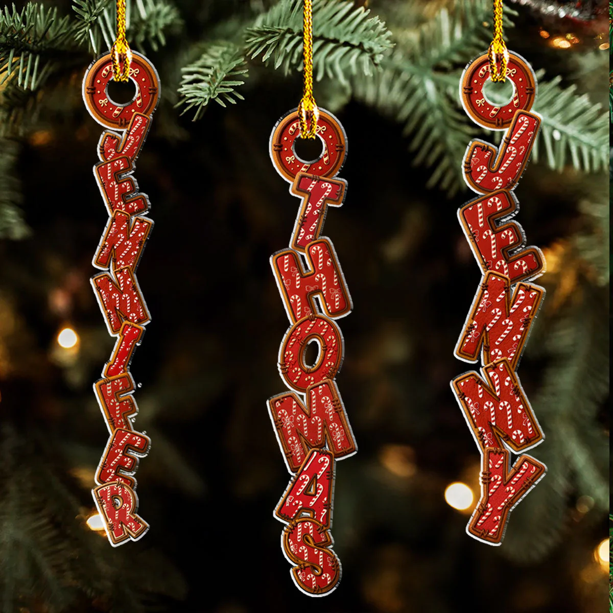 Santa Claus Letter - Personalized Custom Acrylic Ornament - Image 4